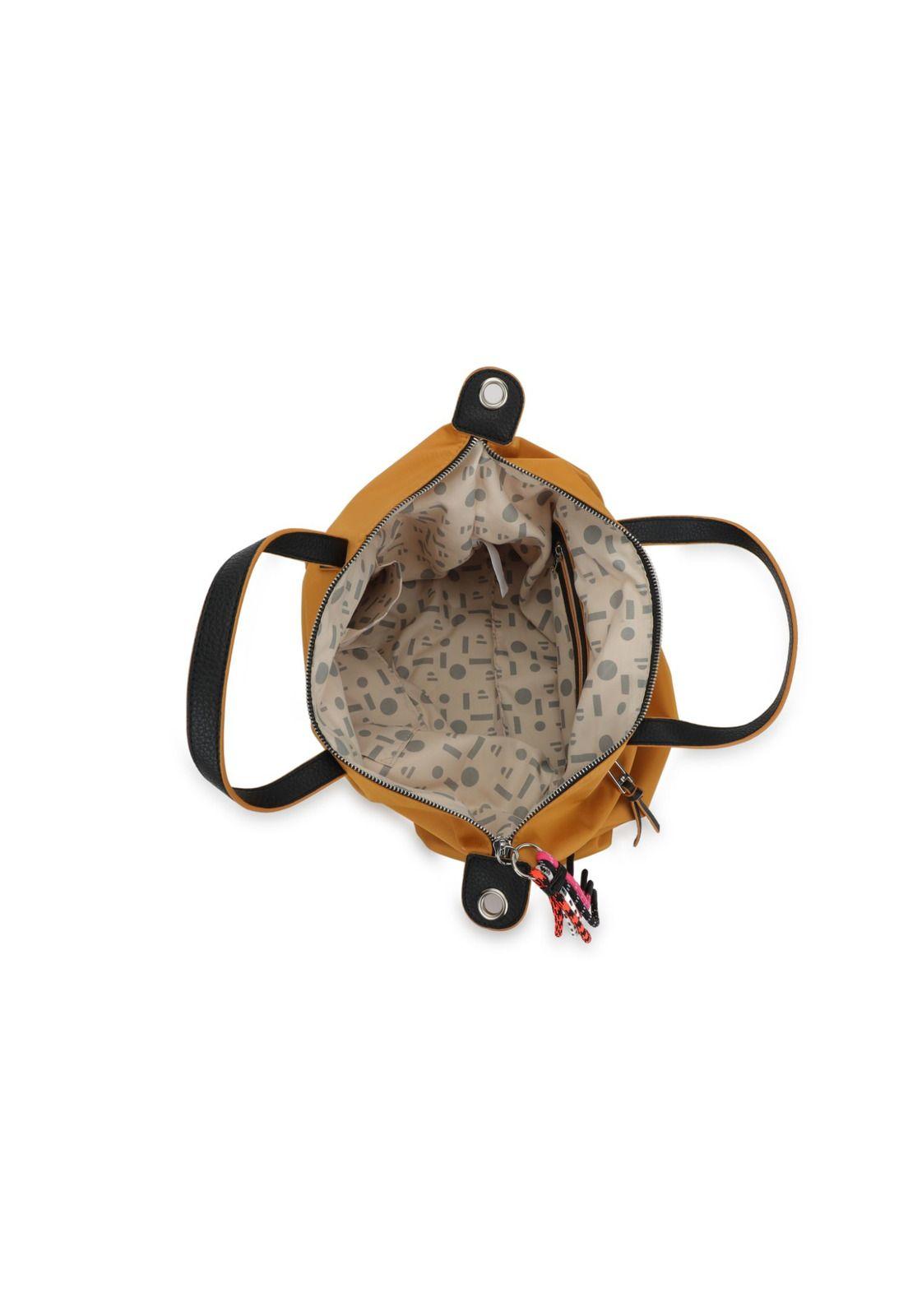 Cartera Mostaza Pollini-2