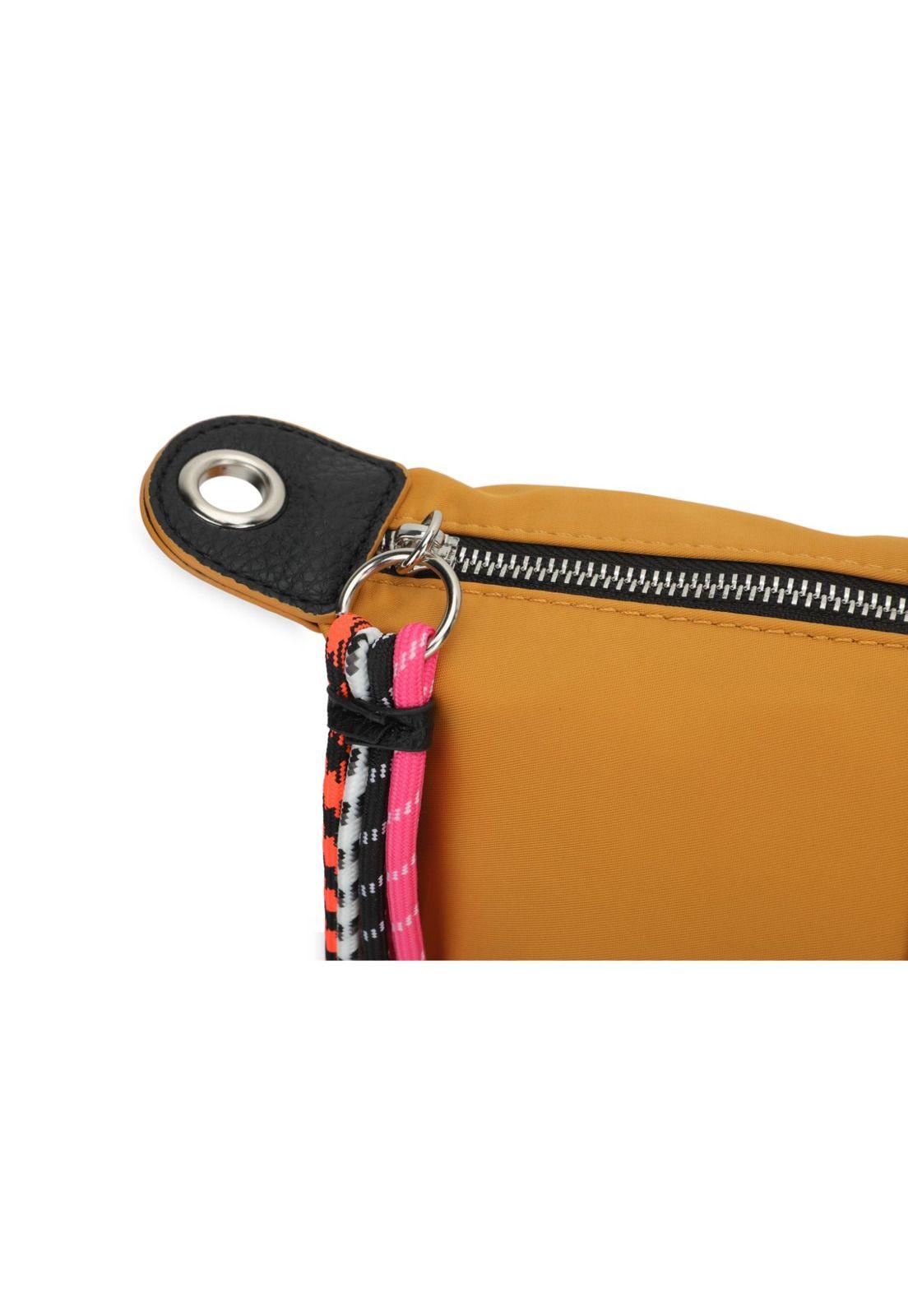 Cartera Mostaza Pollini-4