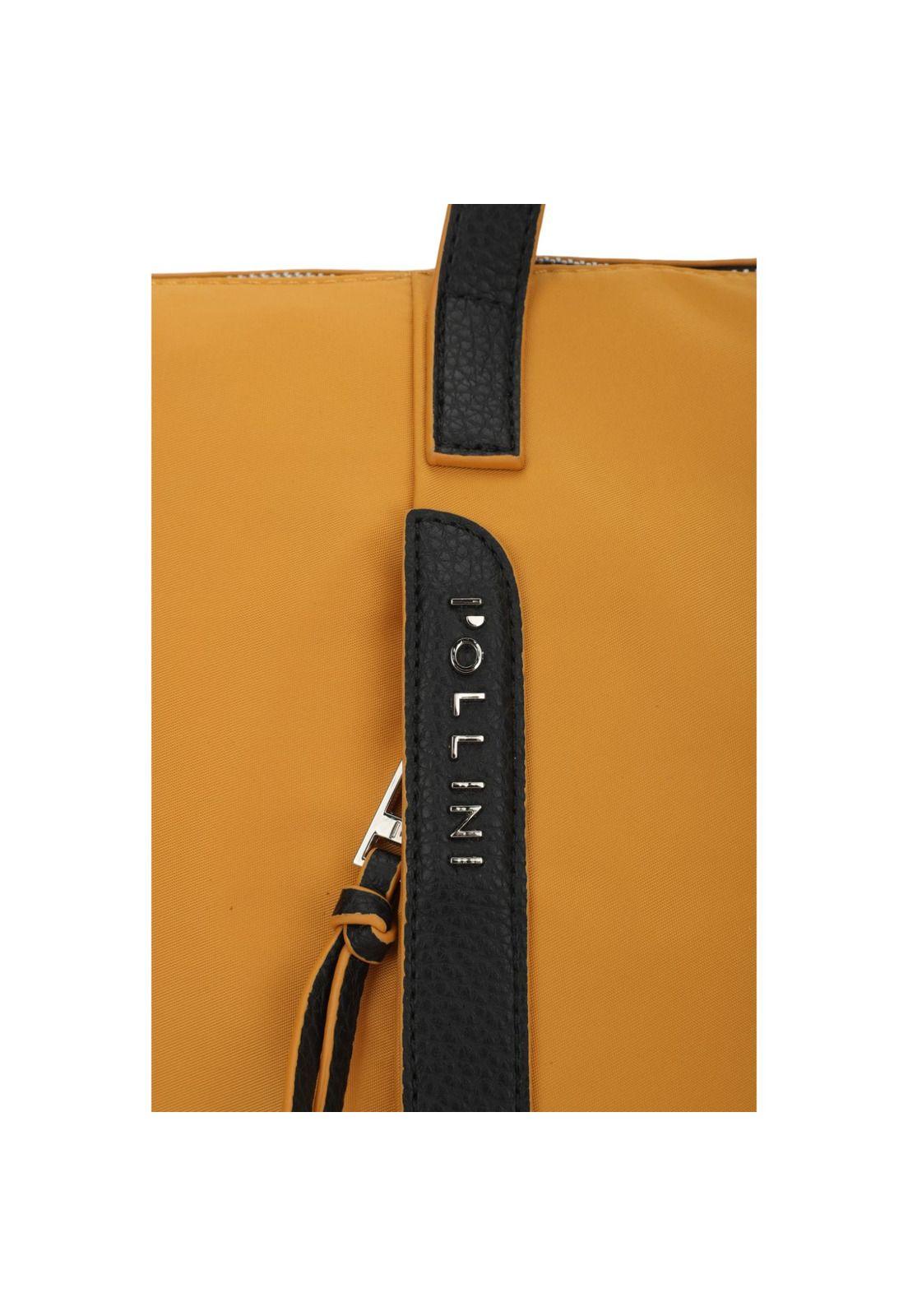 Cartera Mostaza Pollini-5