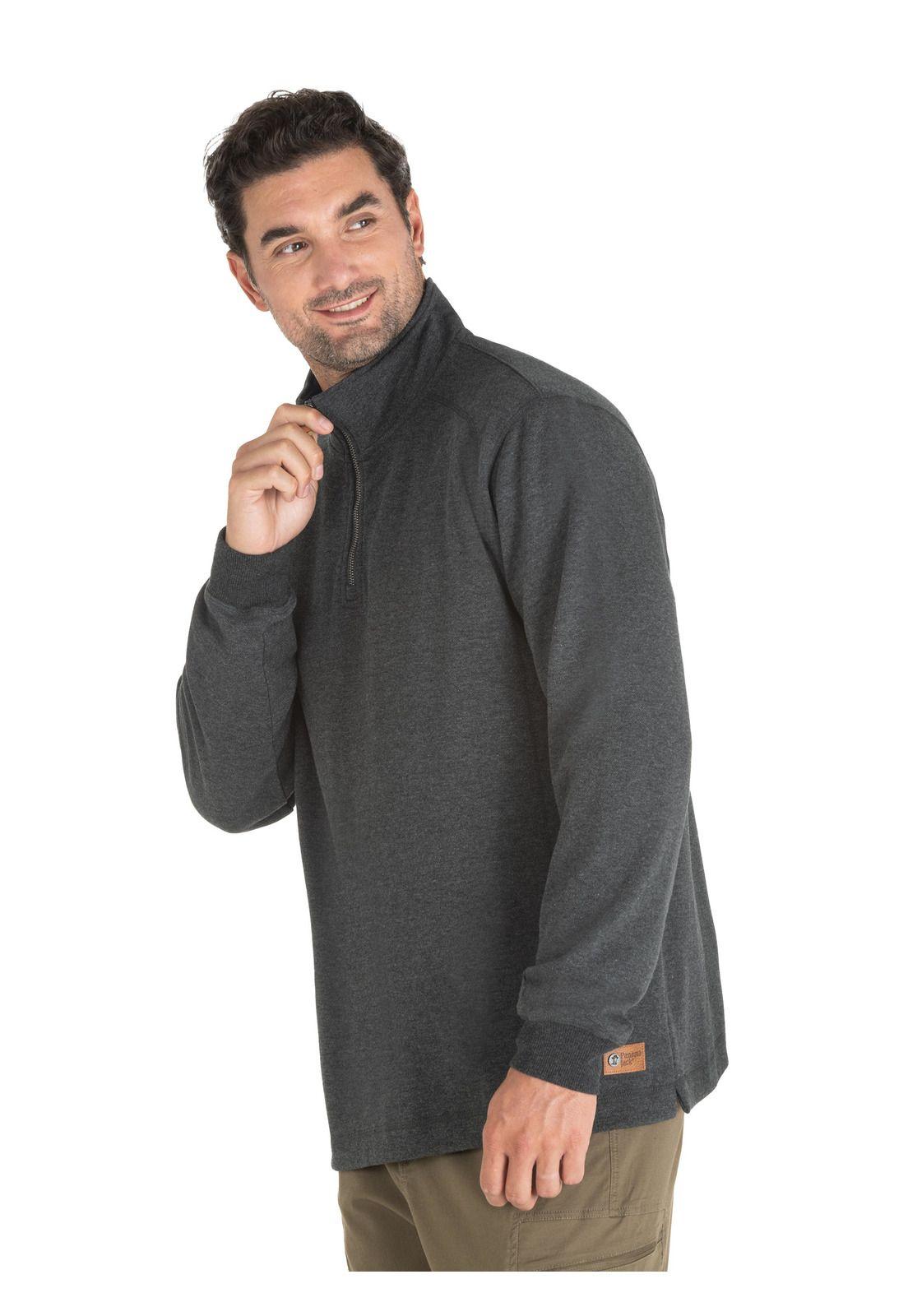 Poleron Hombre Gris Panama Jack-2