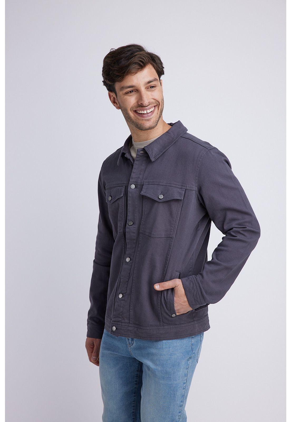 Chaqueta Hombre Gris Panama Jack-1