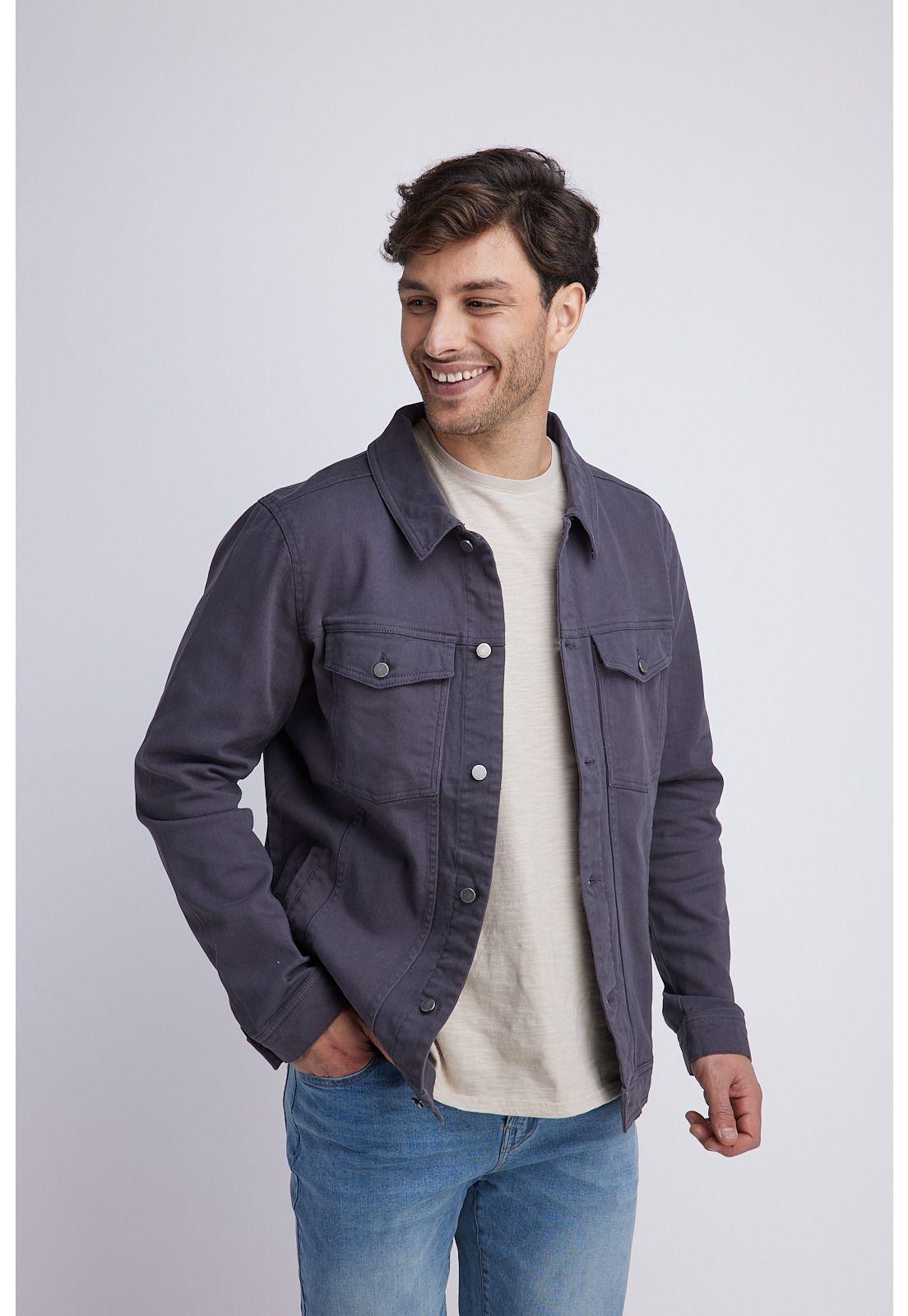 Chaqueta Hombre Gris Panama Jack-3