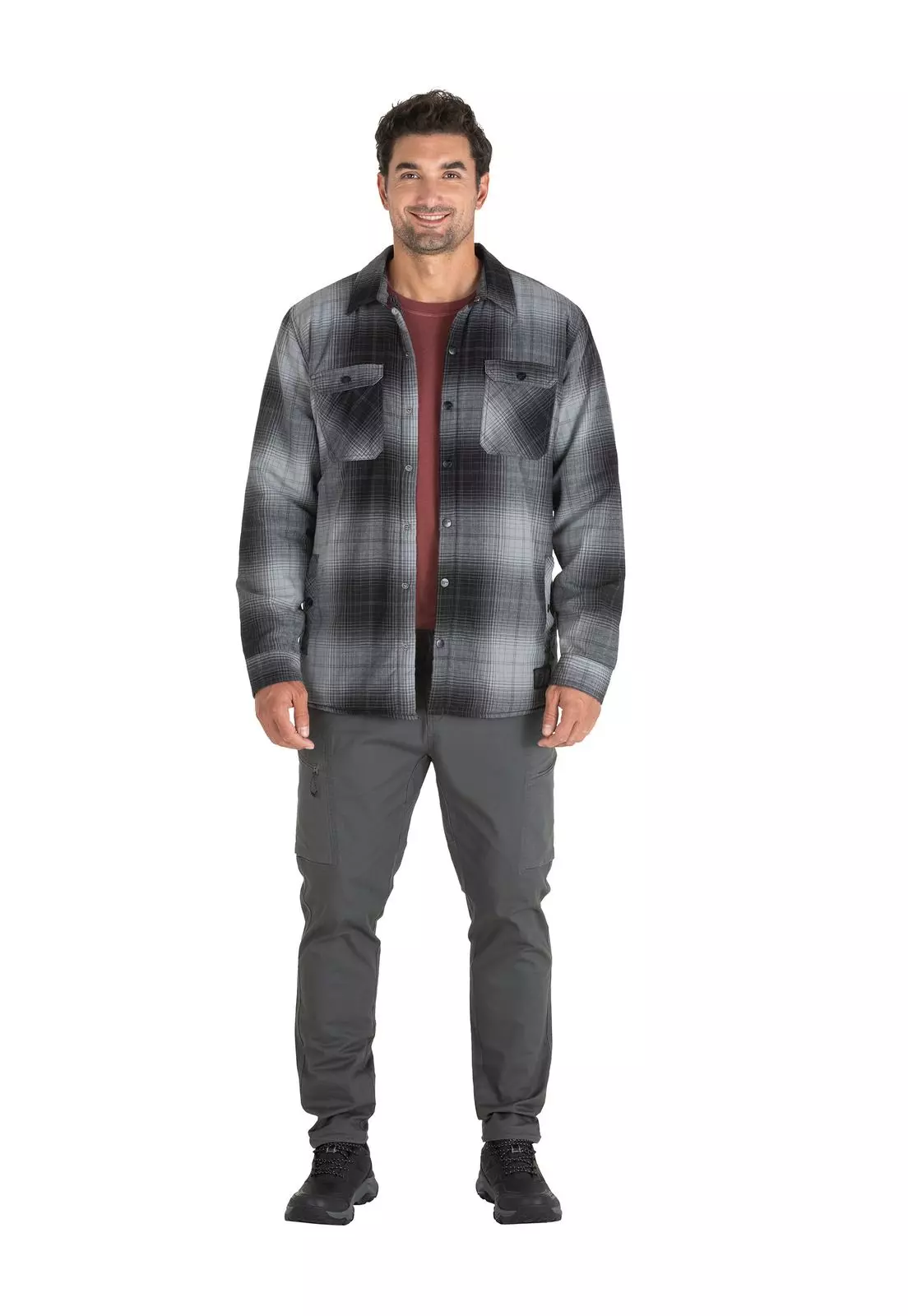 Chaqueta Hombre Gris Panama Jack-3