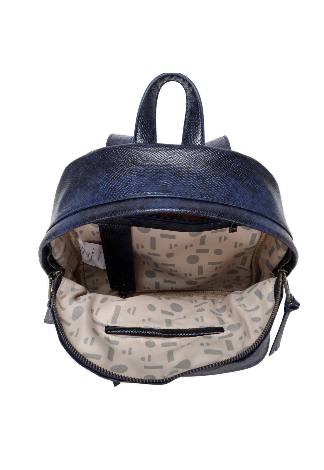 Mochila Mujer Animal Print Pollini-3