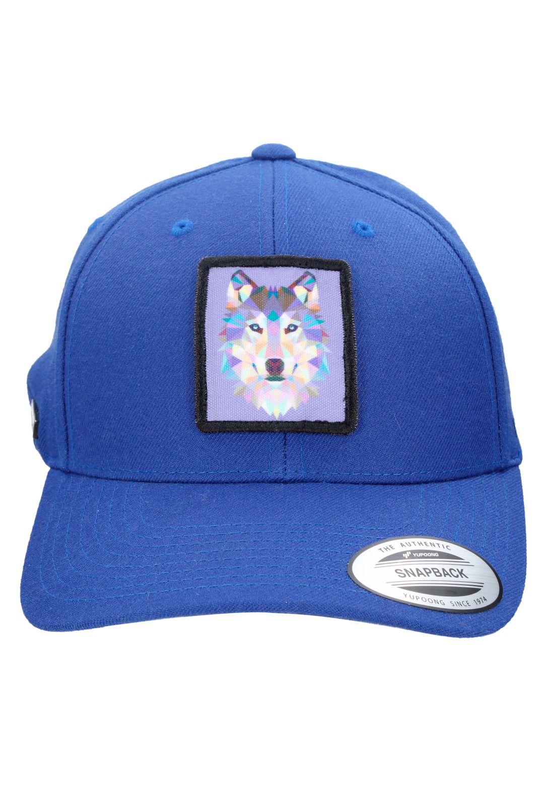 Jockey Panama Jack Trucker de Tela Lobo Artico Royal-0