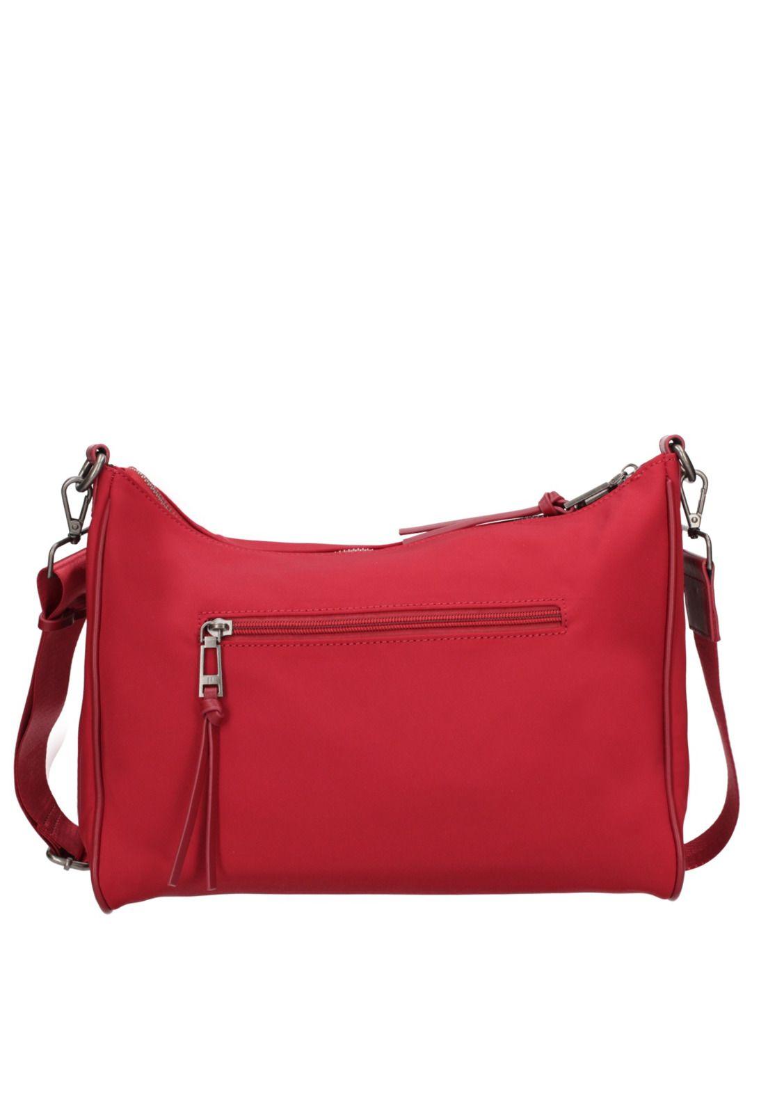 Cartera Bandolera Frambuesa Pollini-2