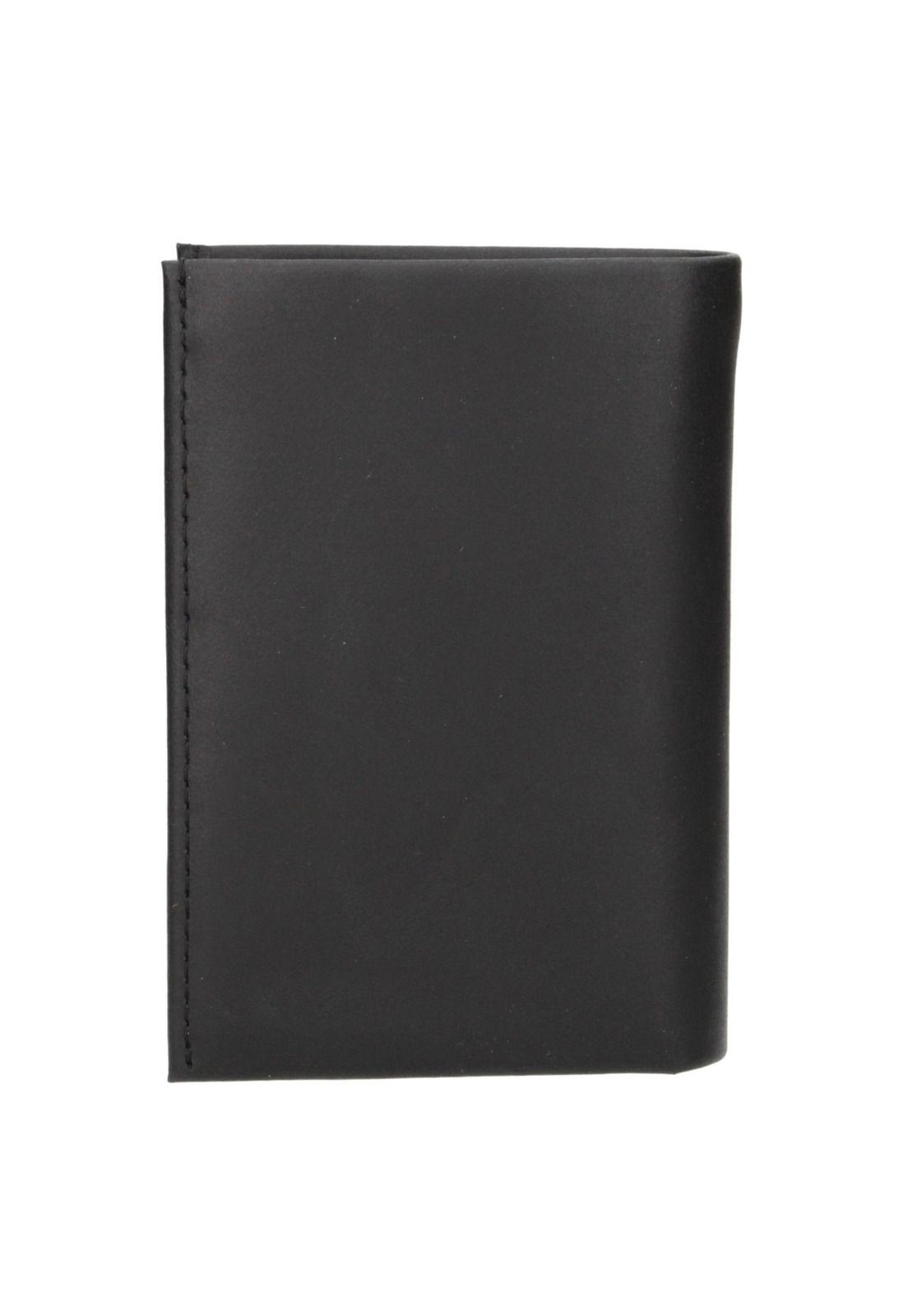 Billetera Cuero Hombre Negro Panama Jack-2