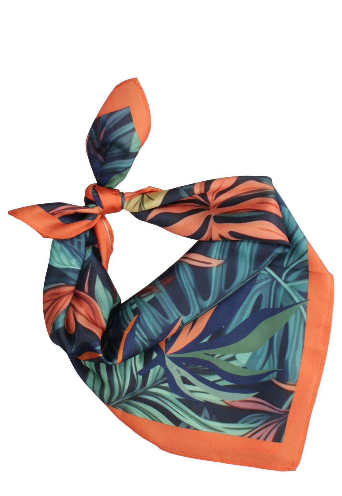 Pañuelo Mujer Print Verde Zappa-0