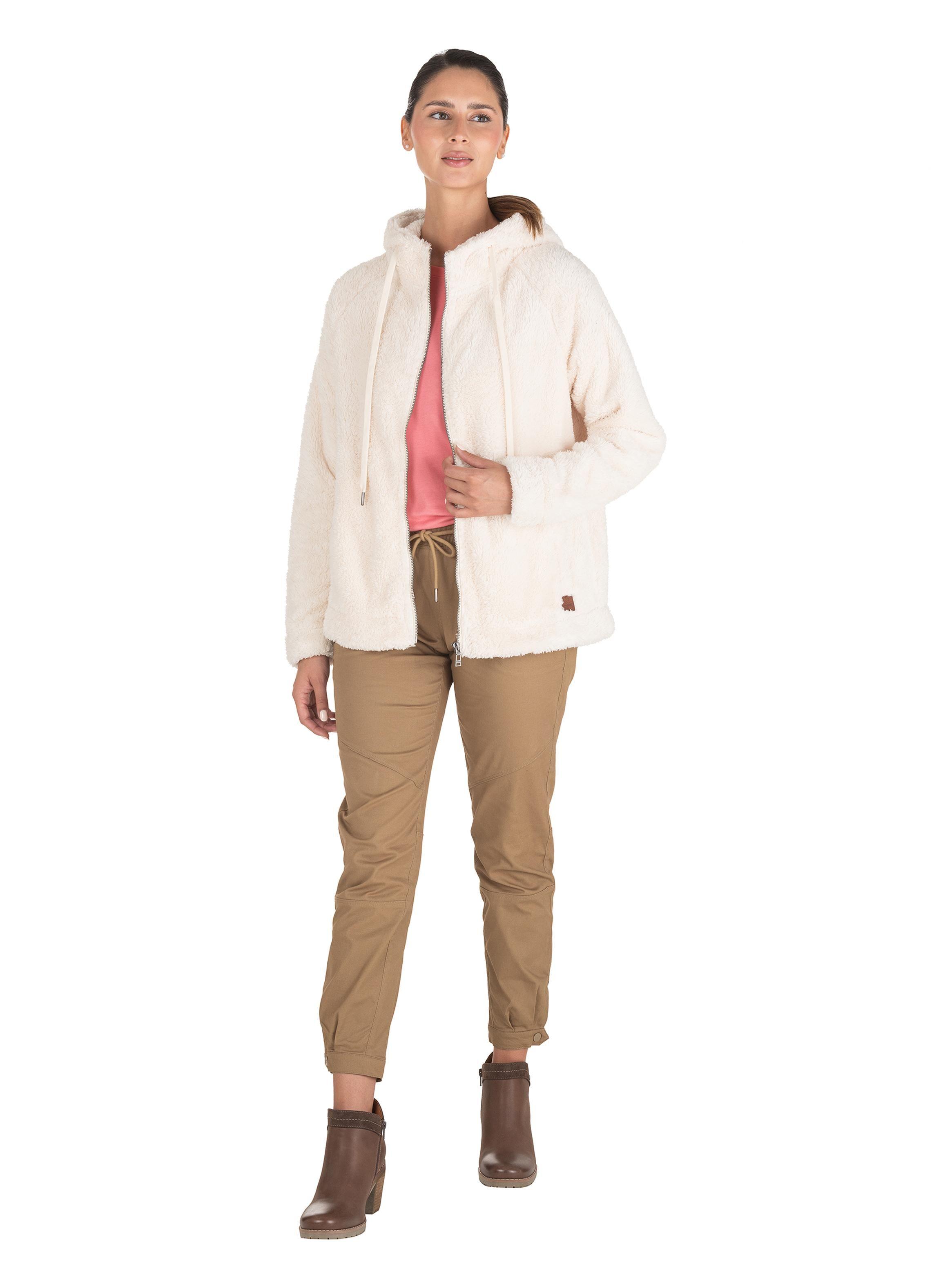 Polerón Fleece Crudo Mujer Panama Jack-3