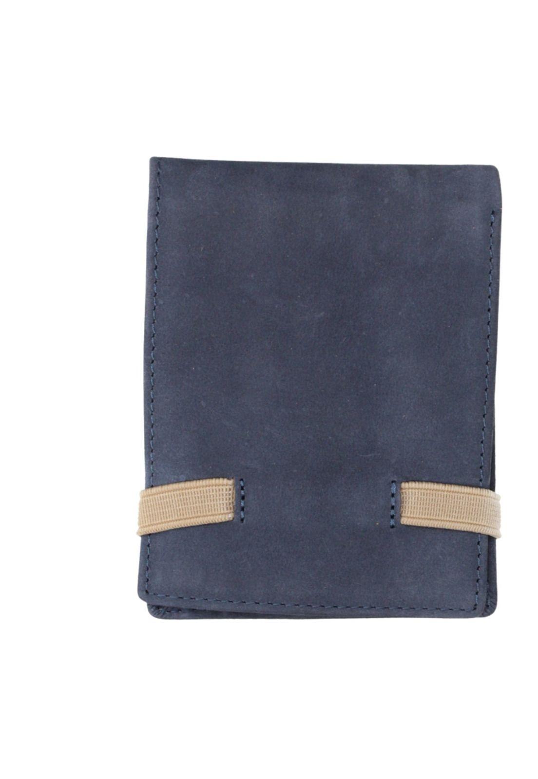 Billetera Cuero Hombre Navy Panama Jack-2