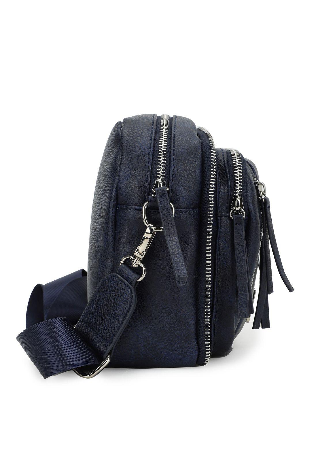 Cartera Bandolera Azul Zappa-2