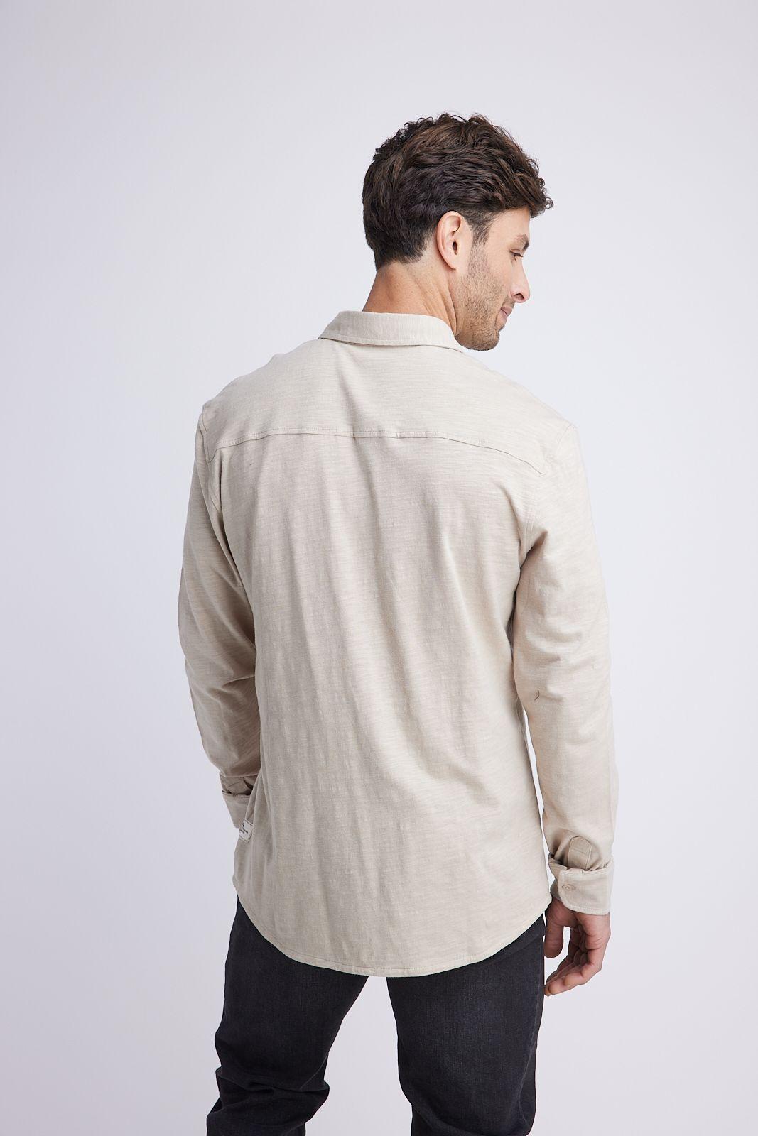 Camisa Hombre Arena Panama Jack-1