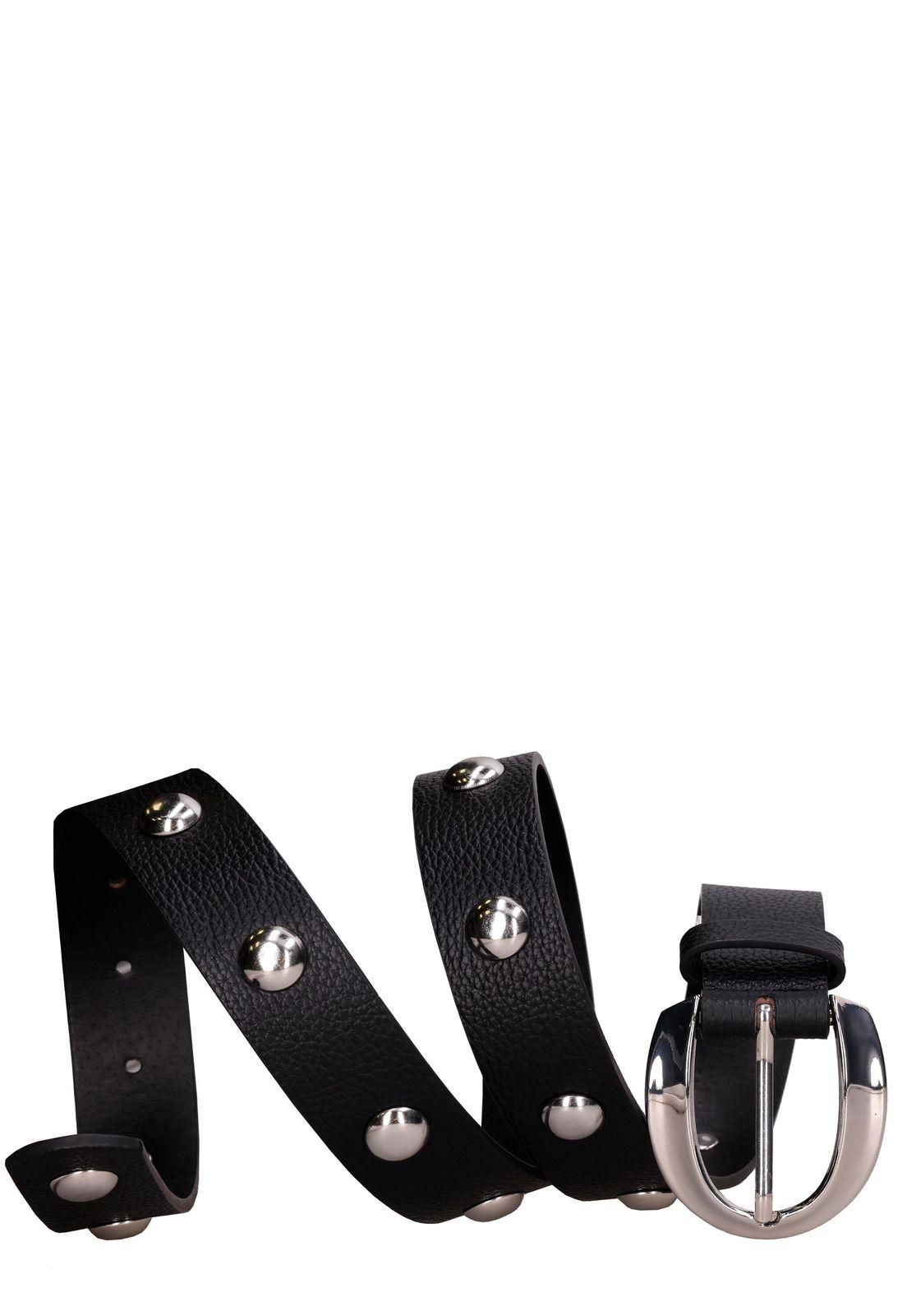 Cinturón Mujer tachas P579 Pollini-1