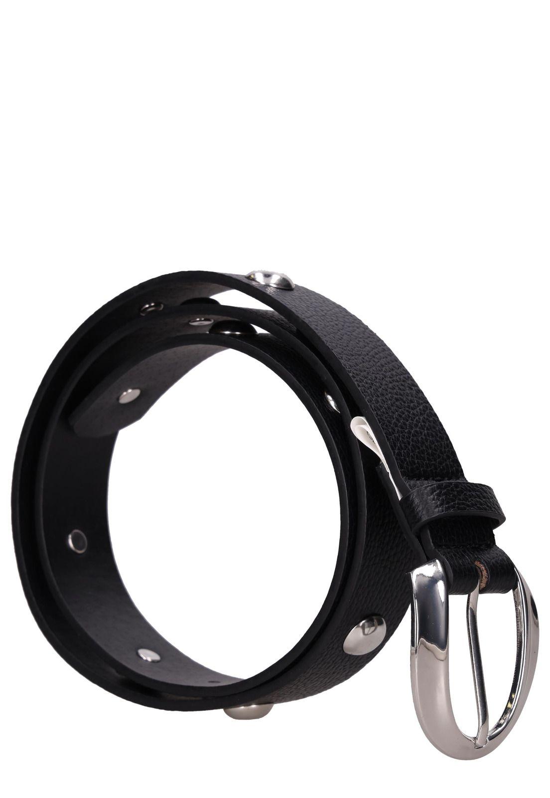 Cinturón Mujer tachas P579 Pollini-2