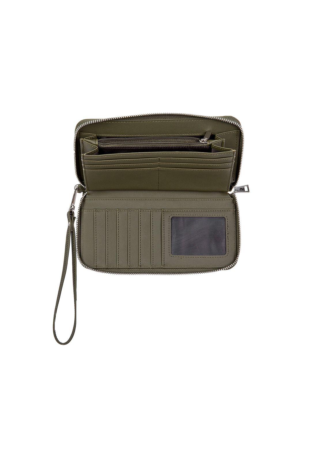 Billetera Mujer Verde Zappa-2