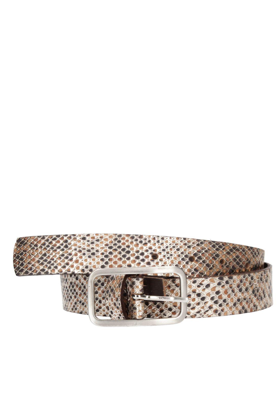 Cinturón Cuero Mujer Z582 Tostado Zappa-0