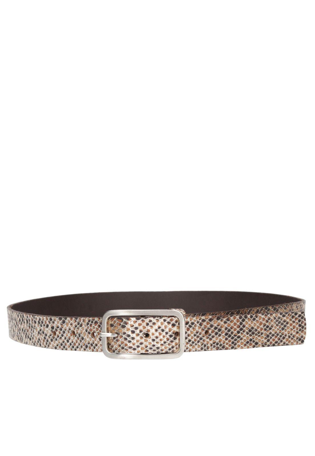 Cinturón Cuero Mujer Z582 Tostado Zappa-1