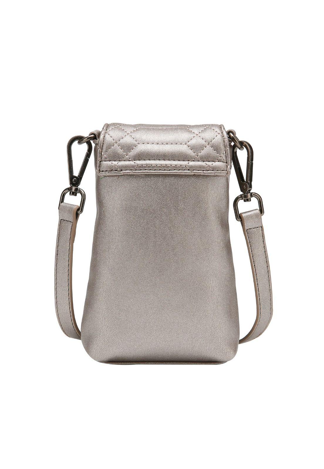 Cartera porta celular Humo Pollini-1