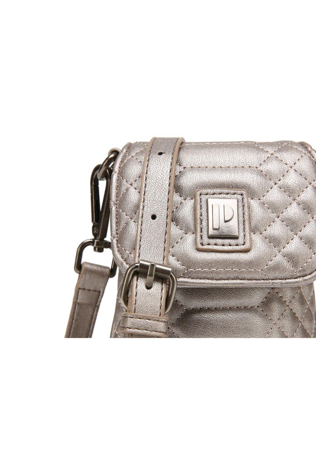 Cartera porta celular Humo Pollini-4