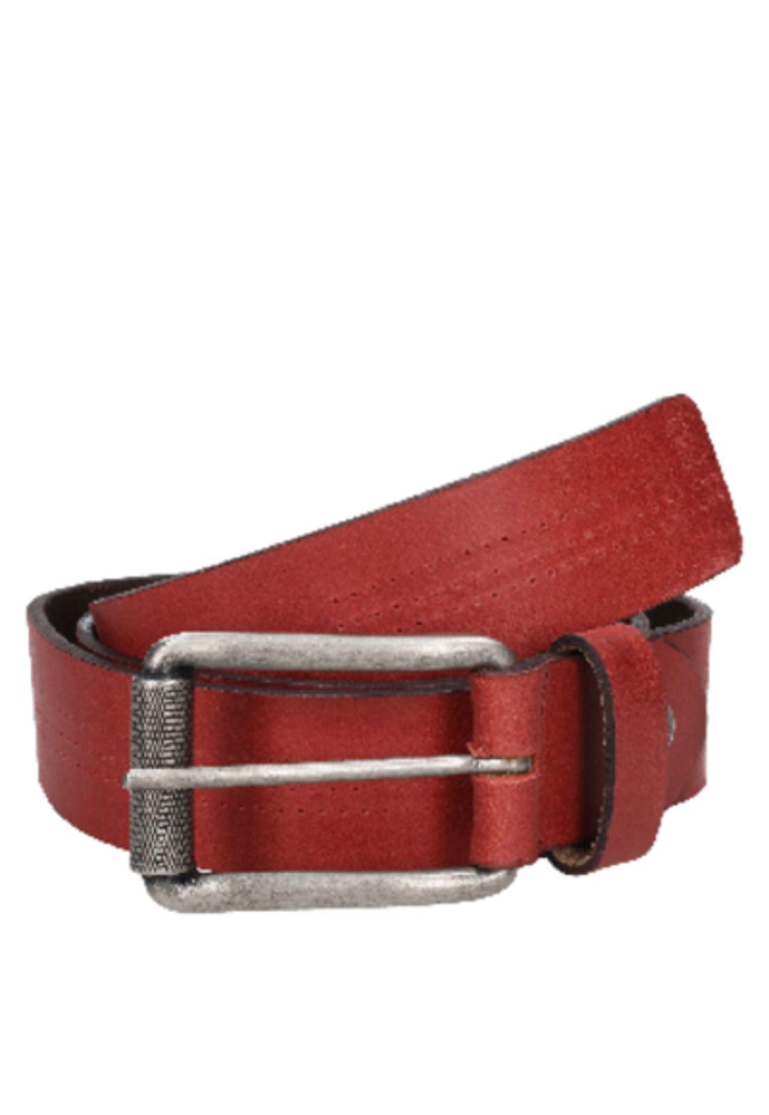 Cinturón Cuero Hombre Rojo Panama Jack-0