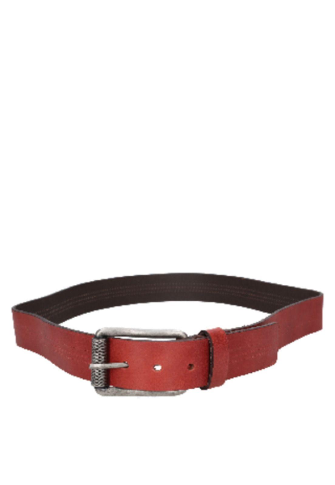Cinturón Cuero Hombre Rojo Panama Jack-1