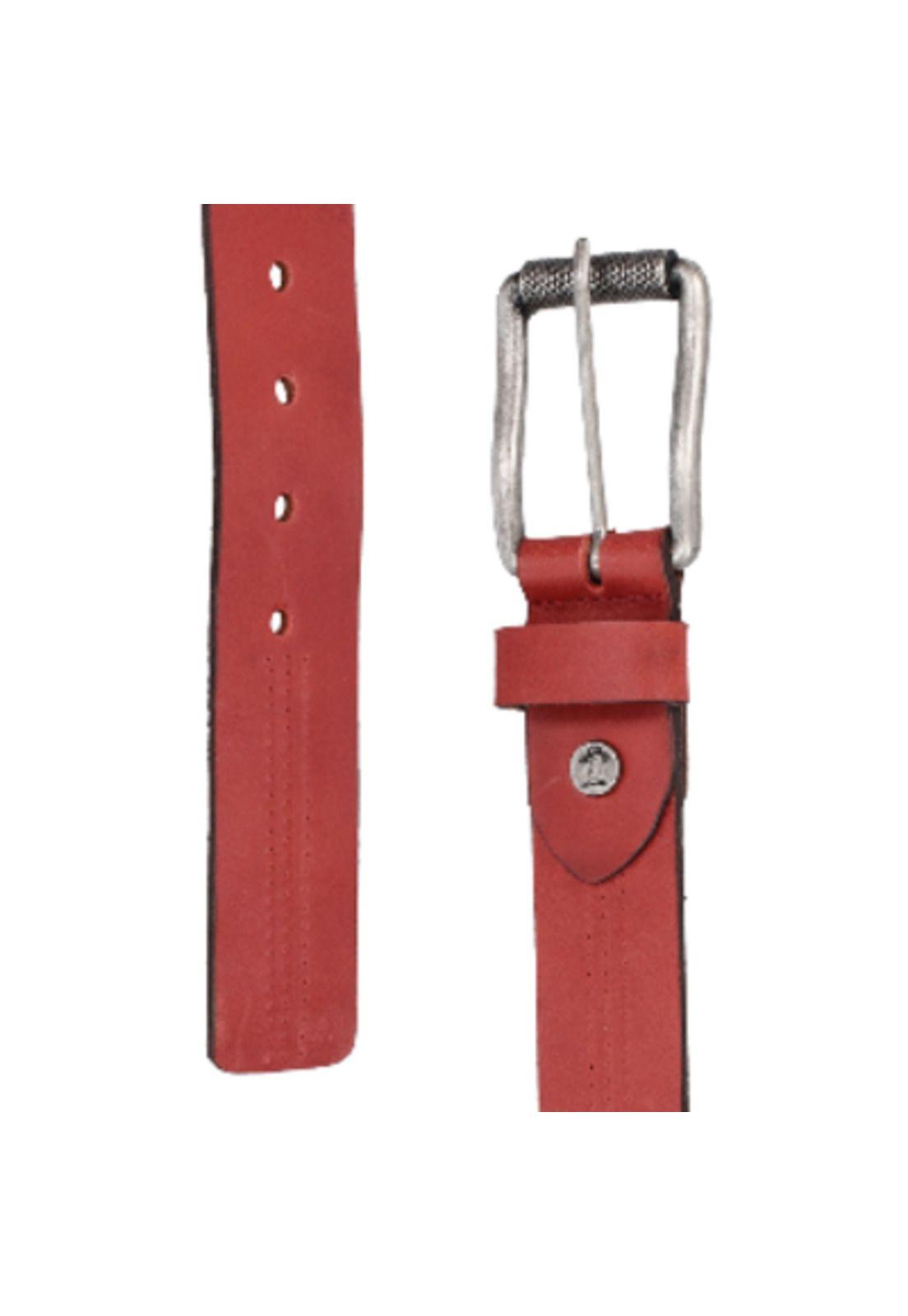 Cinturón Cuero Hombre Rojo Panama Jack-2