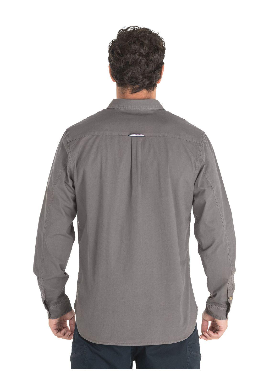 Camisa Hombre Gris Panama Jack-1