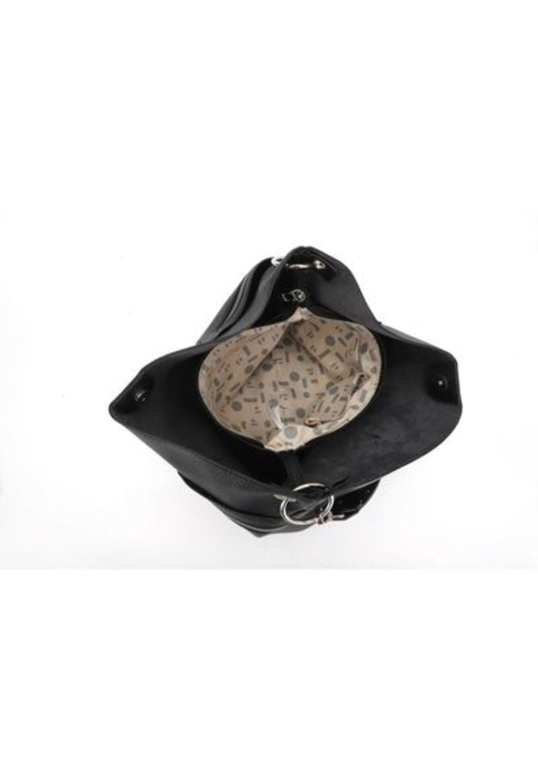 Cartera Negro Pollini-1