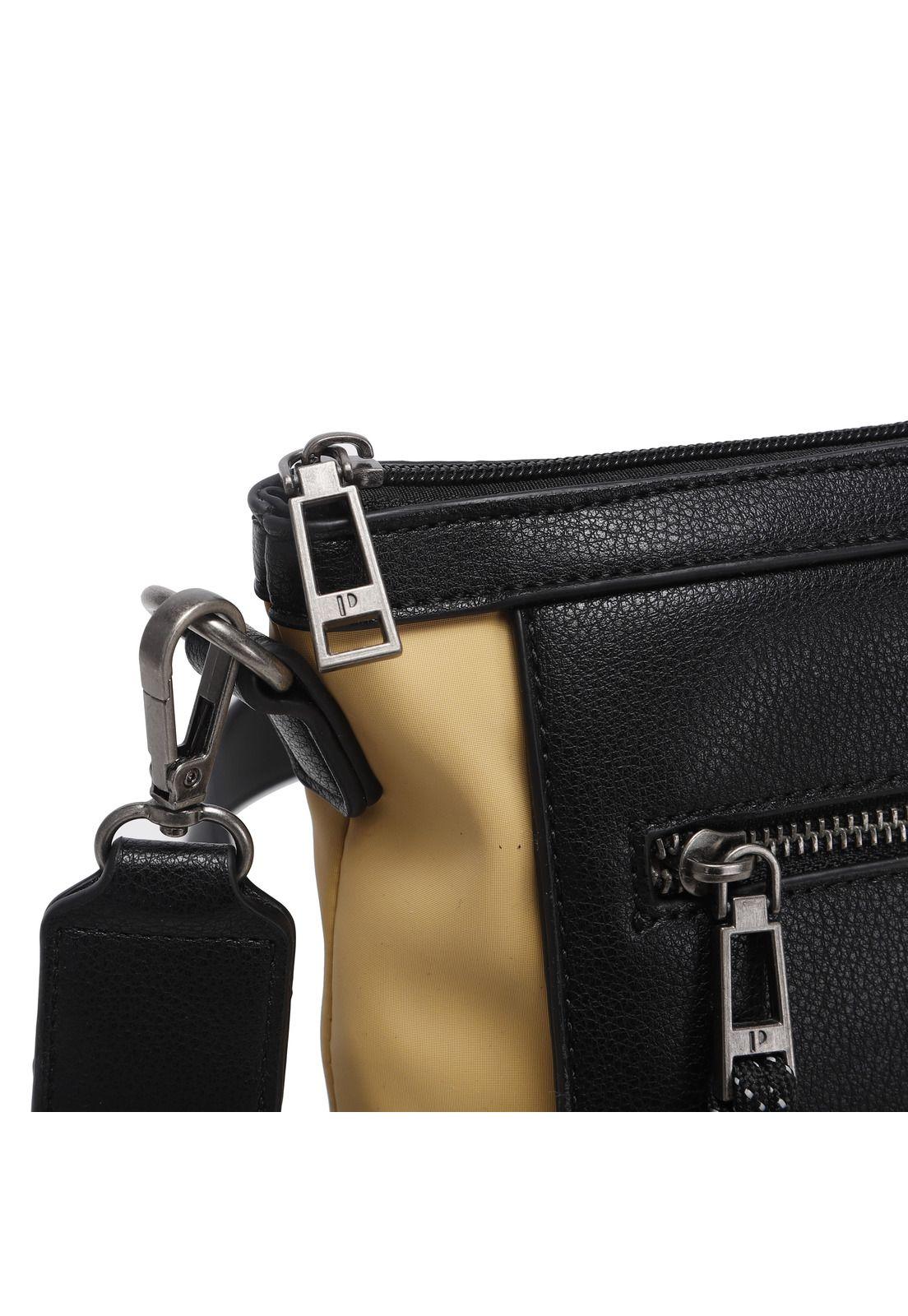 Cartera Bandolera Mostaza Pollini-7