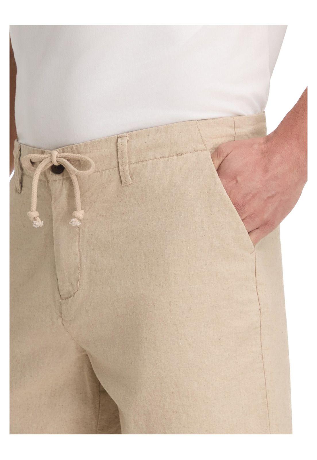Bermuda Lino Hombre Panama Jack-6