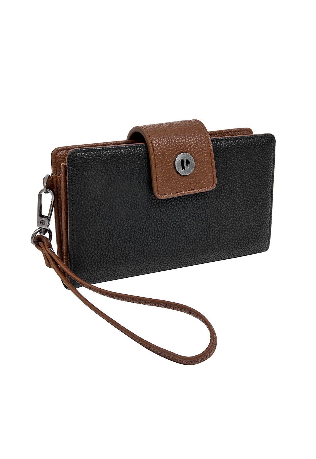 Billetera Mujer Negro Pollini-3