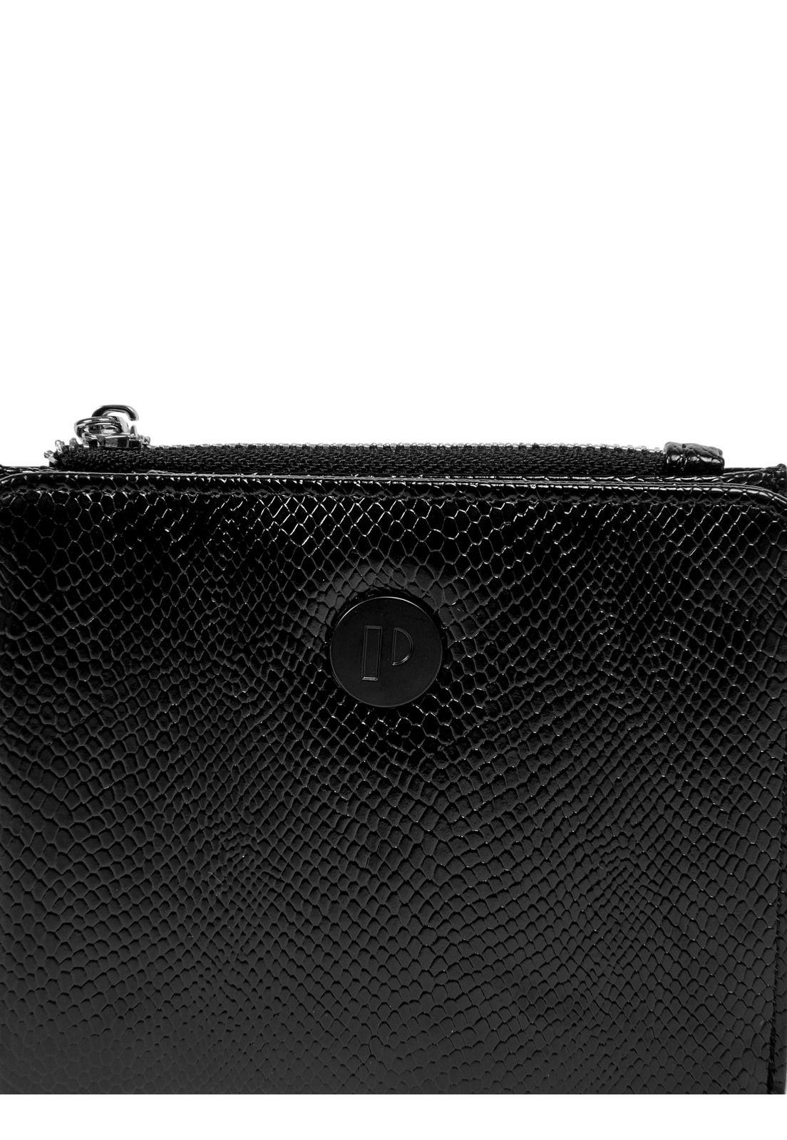 Billetera Mujer Negro Pollini-5