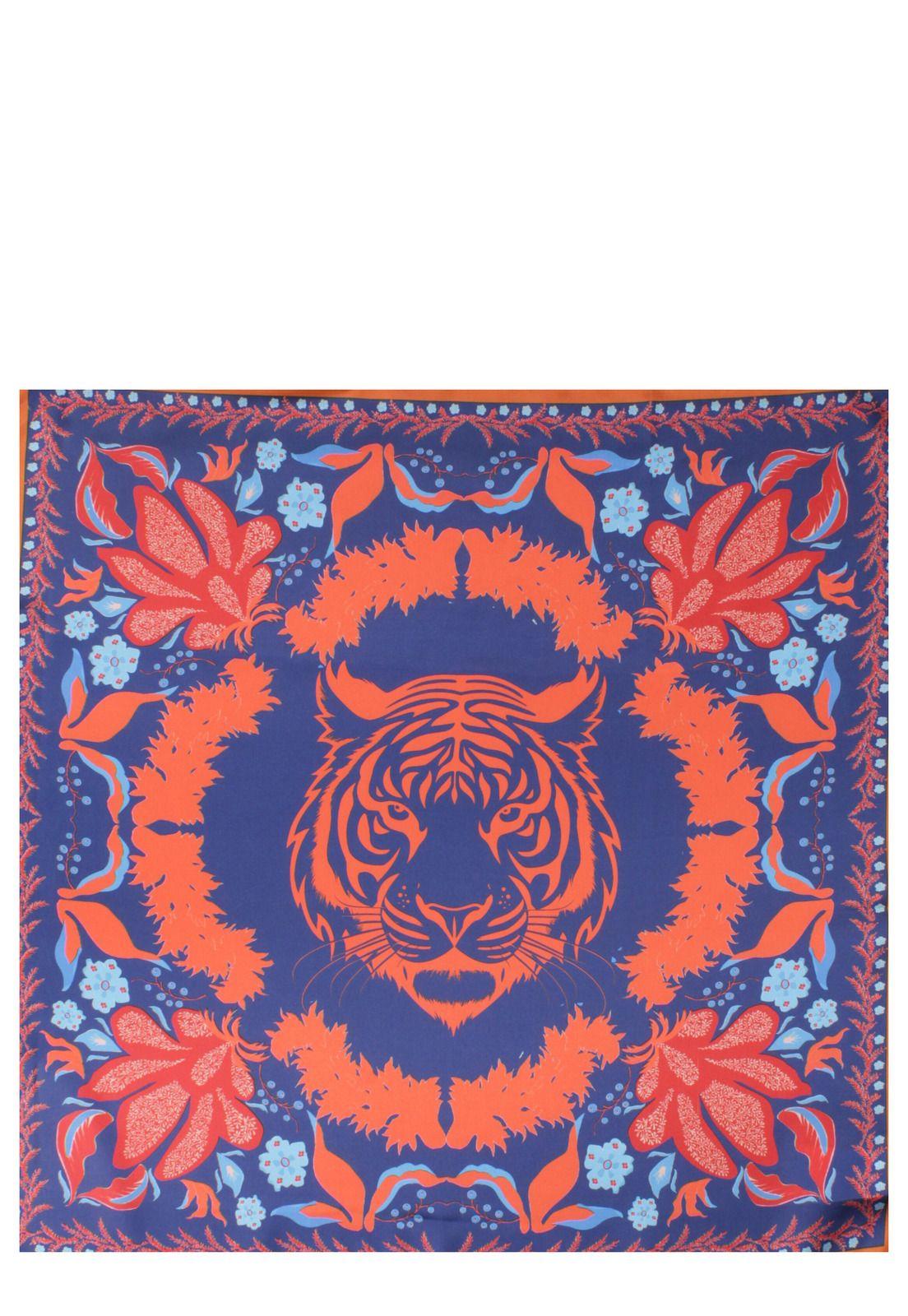 Pañuelo Mujer Print Tigre Zappa-3