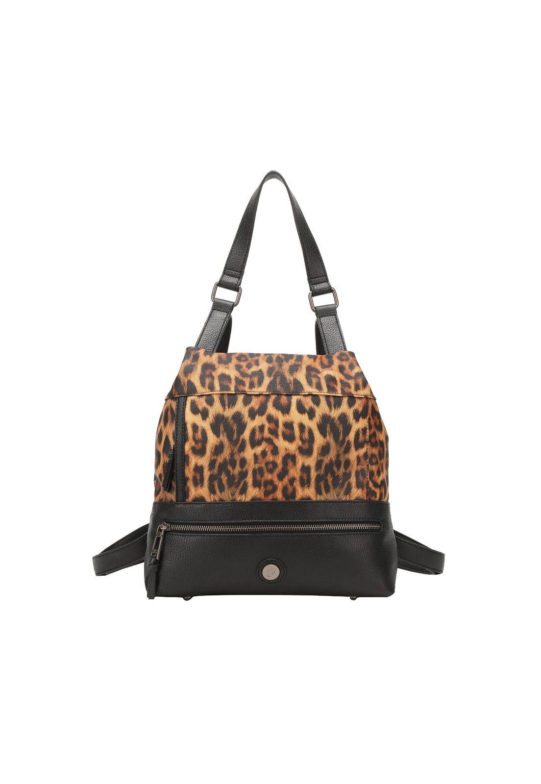 Mochila Mujer Animal Print Pollini-0