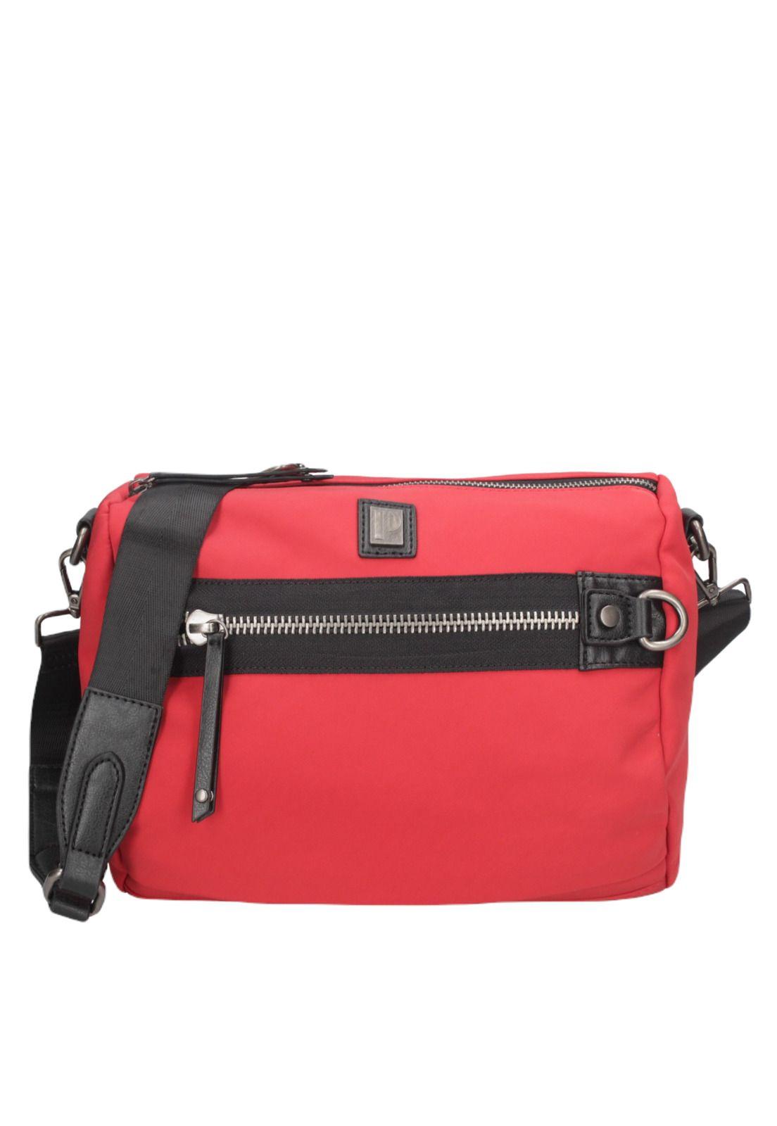 Cartera Bandolera Rojo Pollini-0