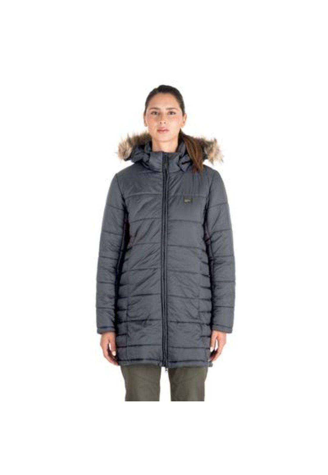 Parka Mujer Gris Panama Jack-0