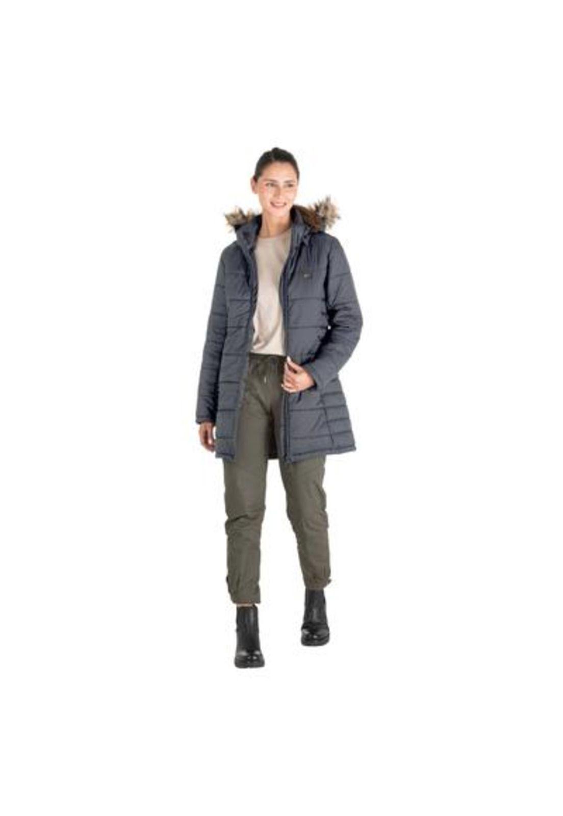 Parka Mujer Gris Panama Jack-3