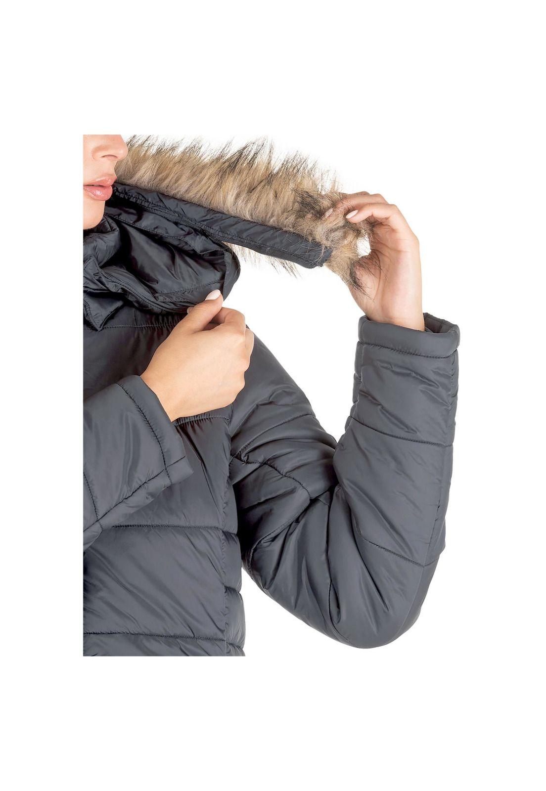Parka Mujer Gris Panama Jack-5