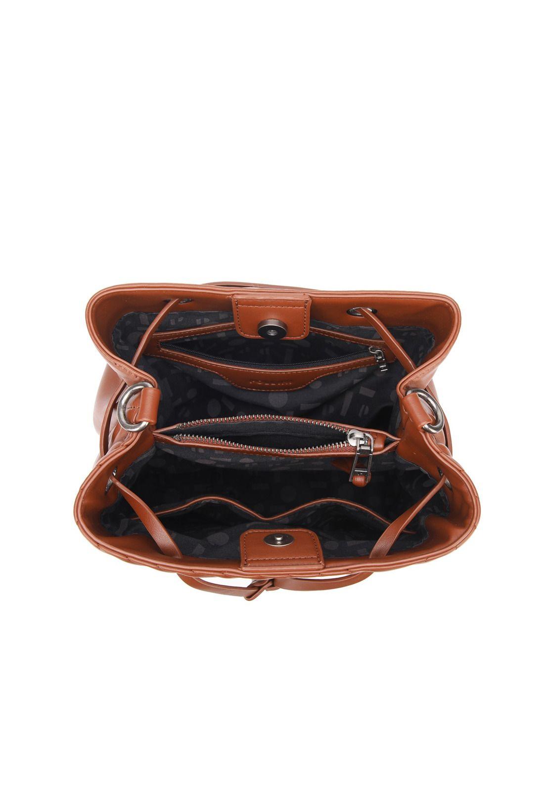 Cartera Chocolate Pollini-3