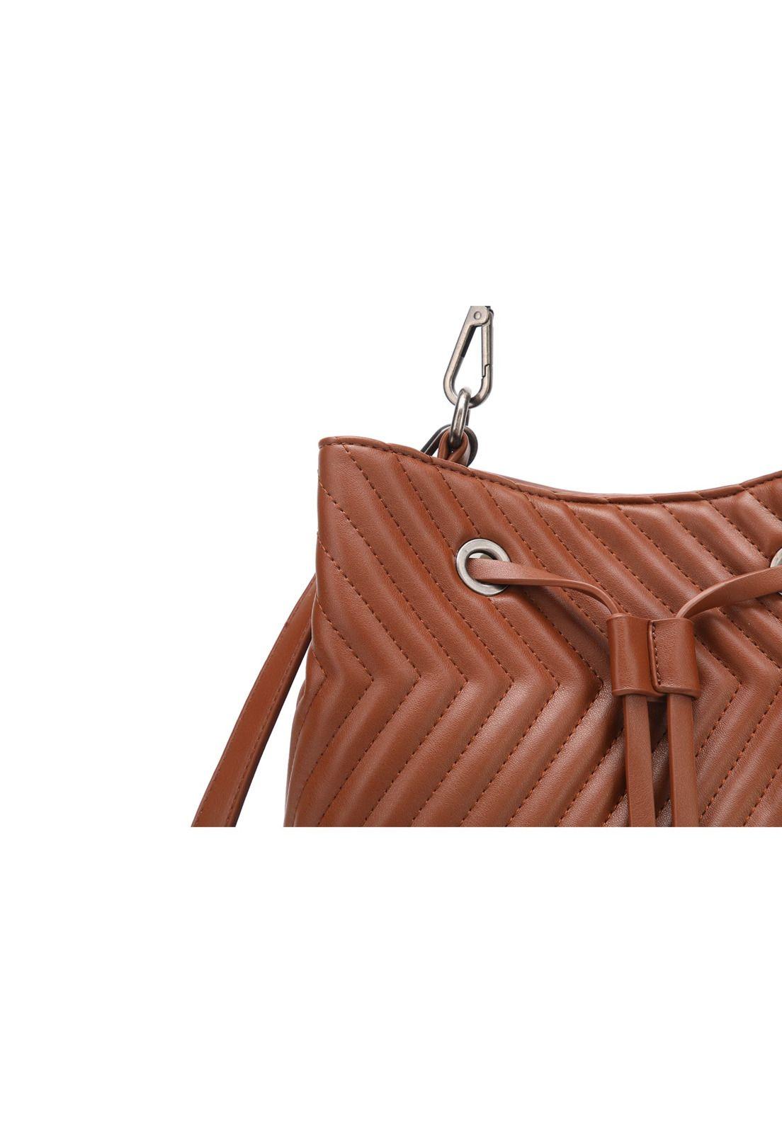 Cartera Chocolate Pollini-4
