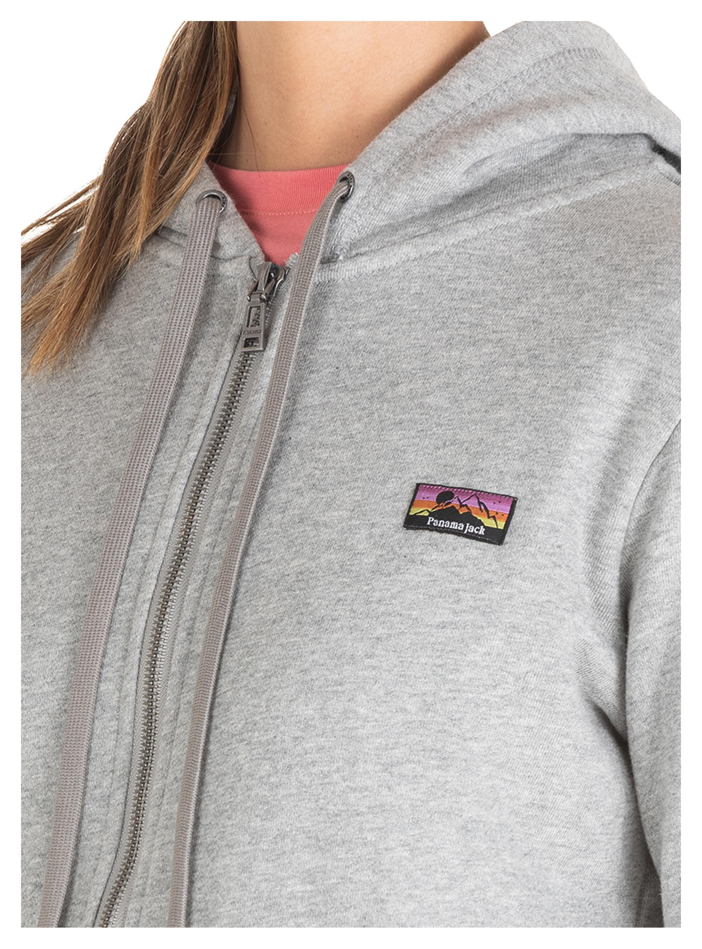 Polerón Mujer Gris Panama Jack-5