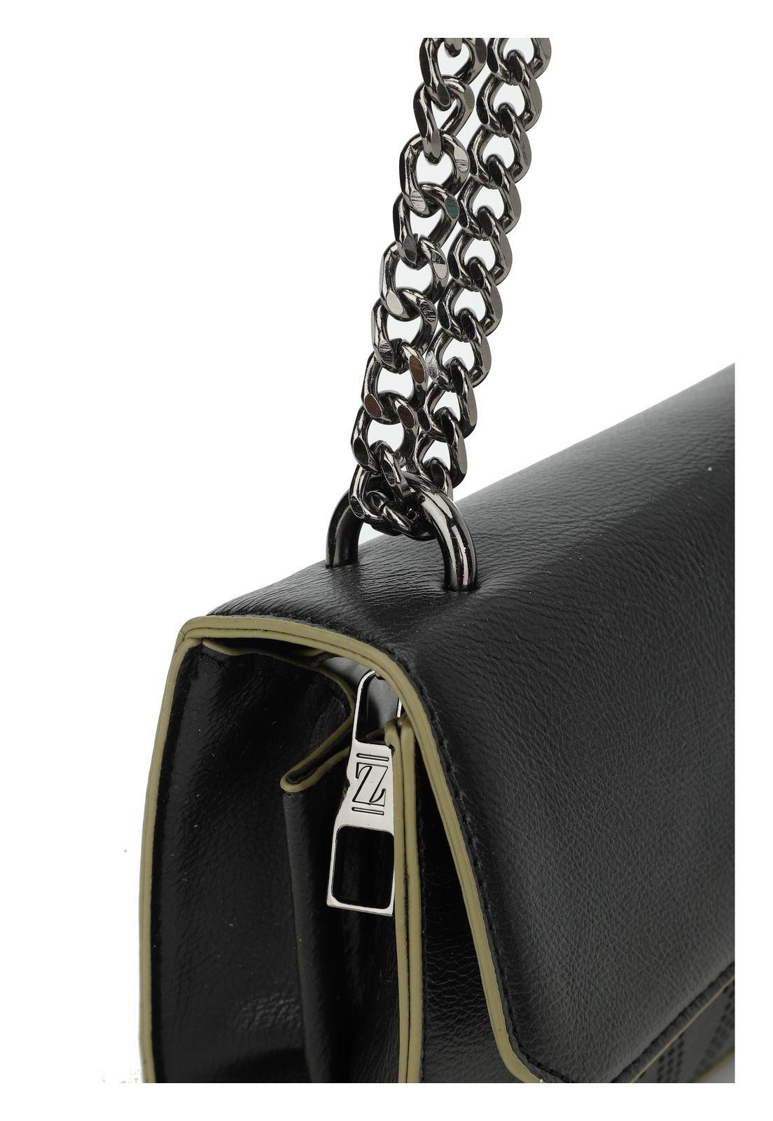Cartera Bandolera Negro Zappa-4