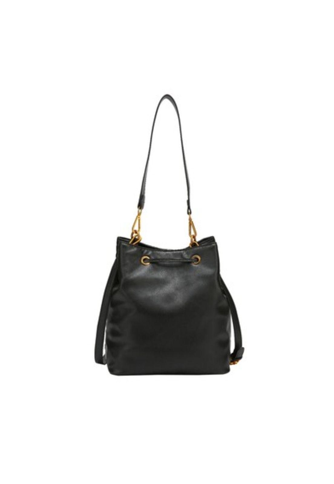 Cartera Hombro Negro Pollini-1