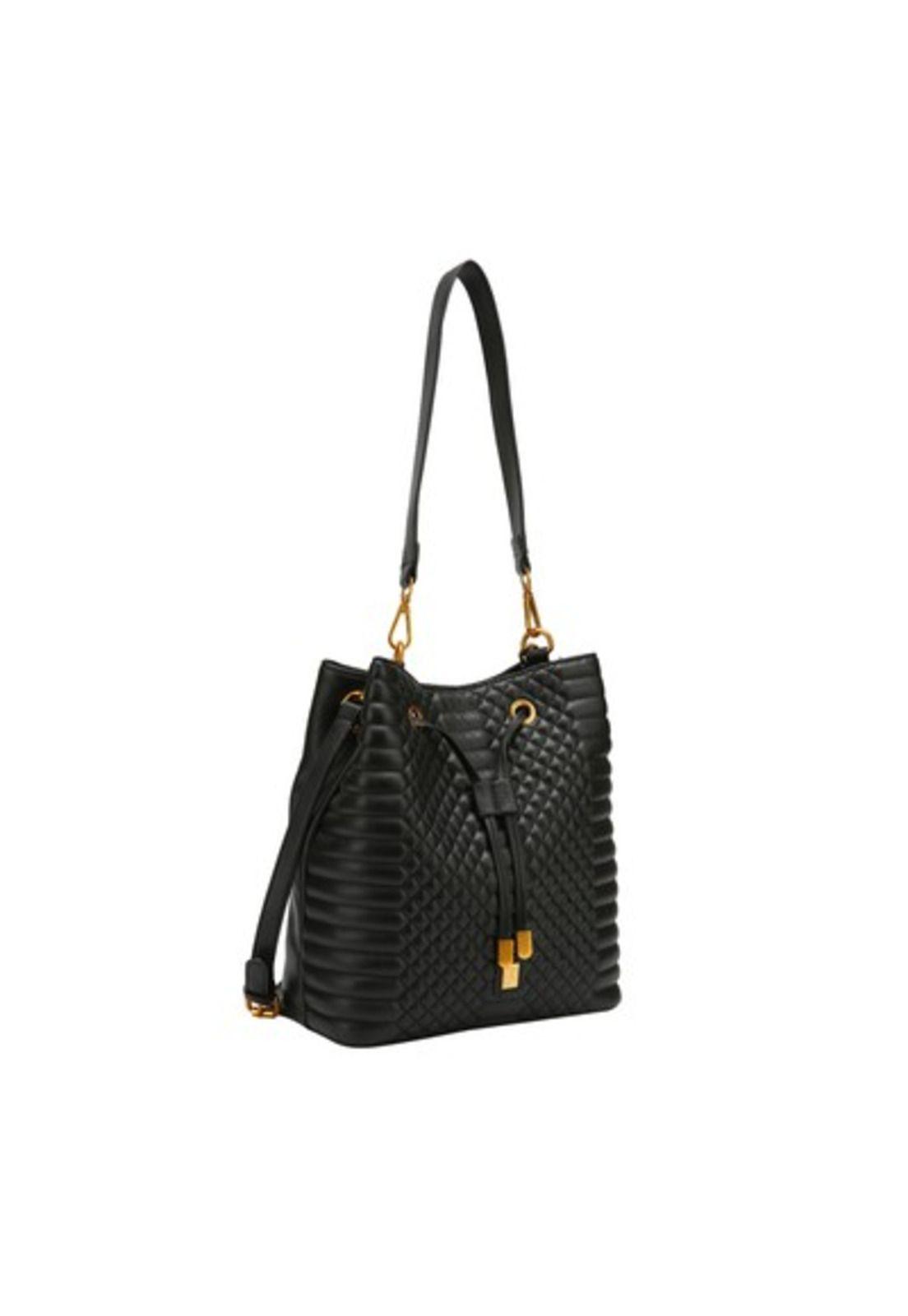 Cartera Hombro Negro Pollini-3