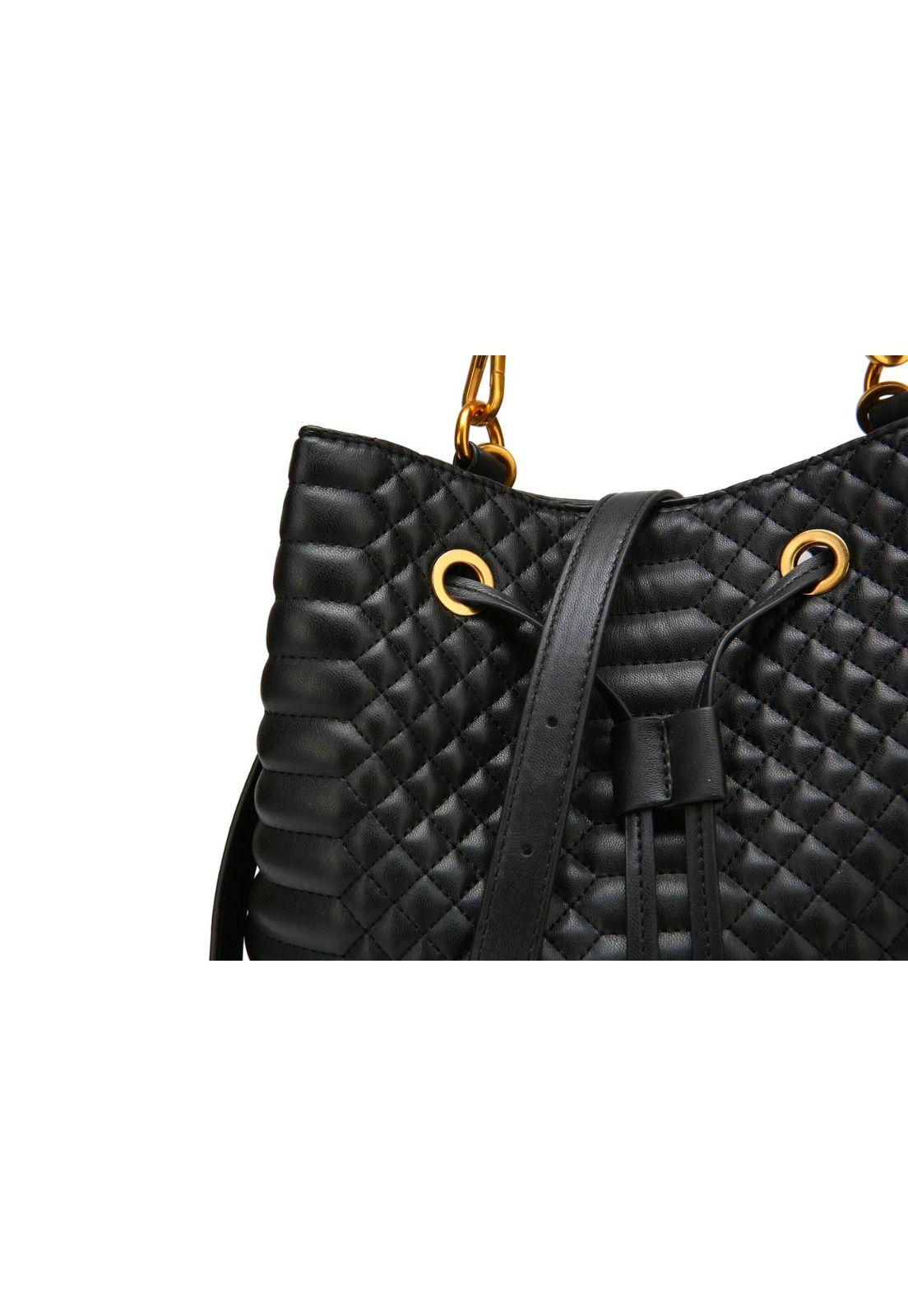 Cartera Hombro Negro Pollini-4