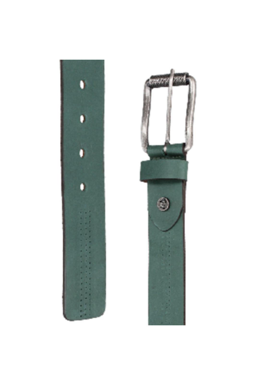 Cinturón Cuero Hombre Verde Panama Jack-2