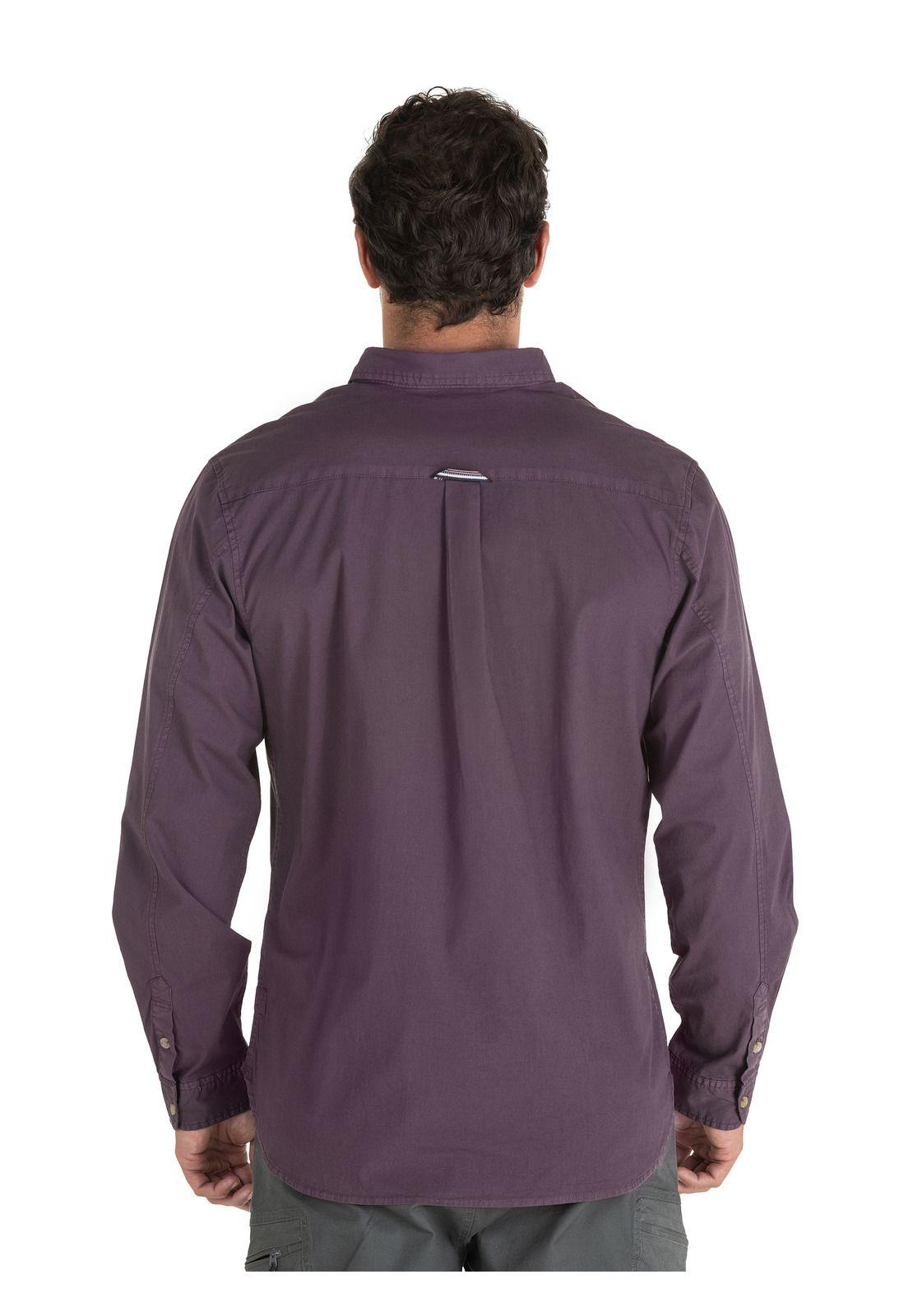 Camisa Hombre Burdeo Panama Jack-1