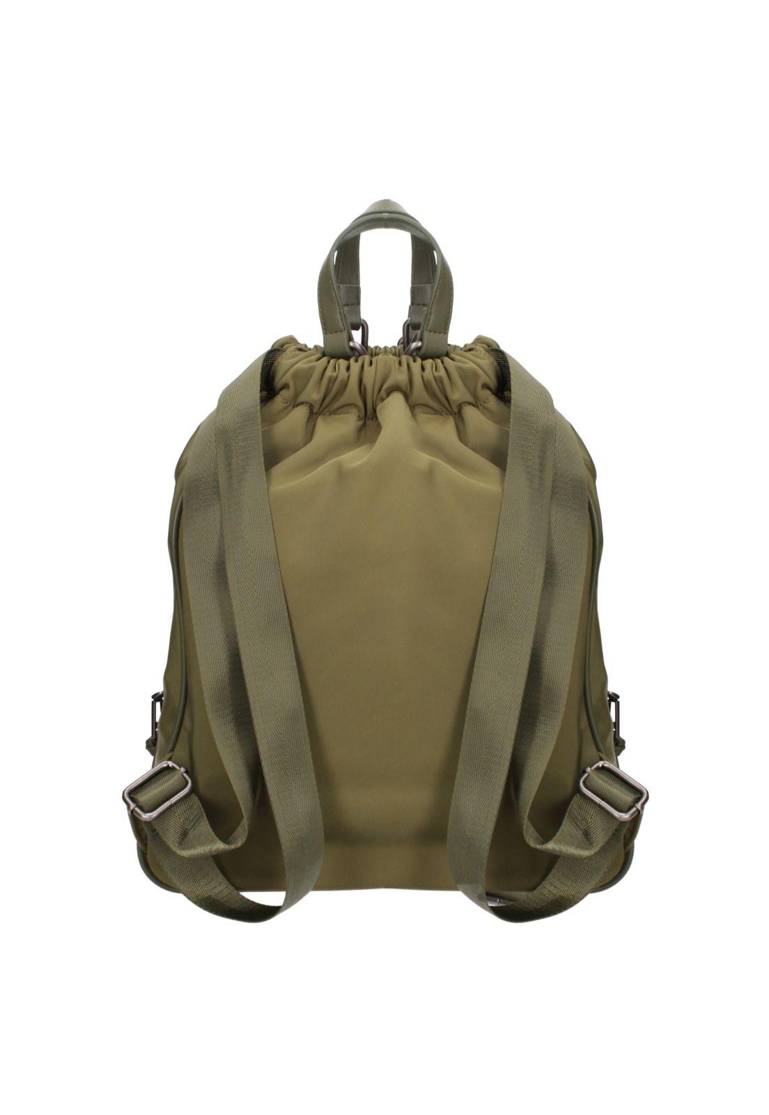 Mochila Mujer Verde Pollini-2