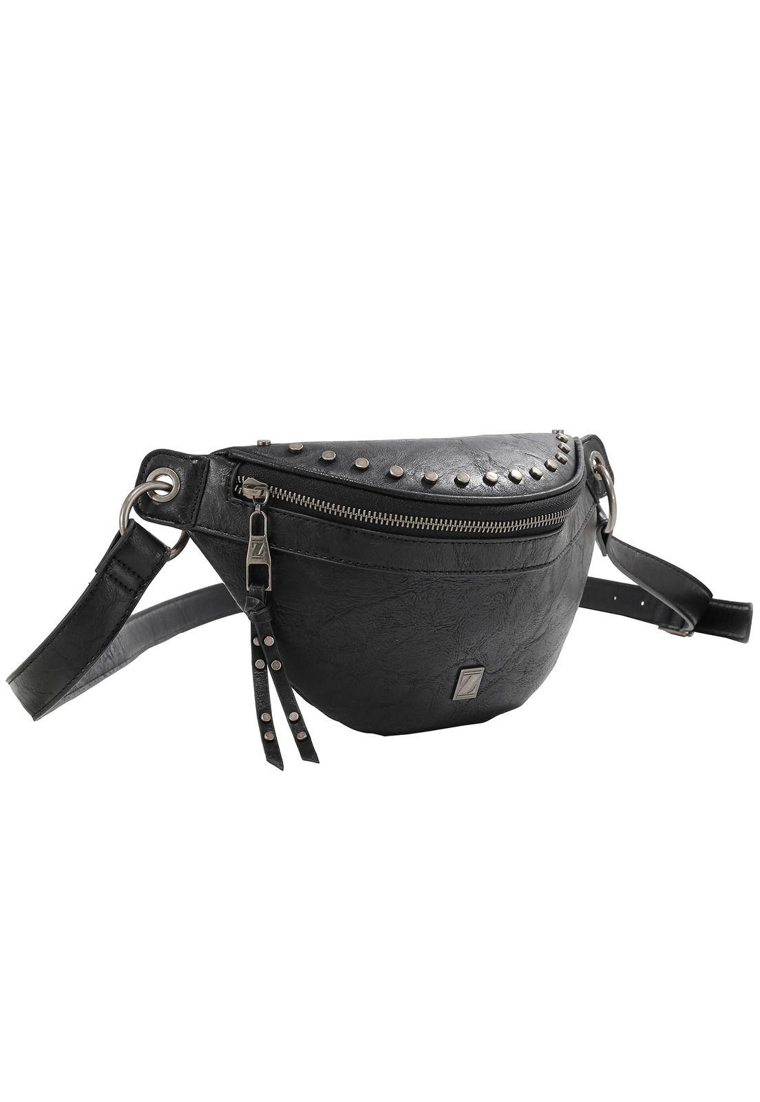 Banano Mujer Negro Zappa-4