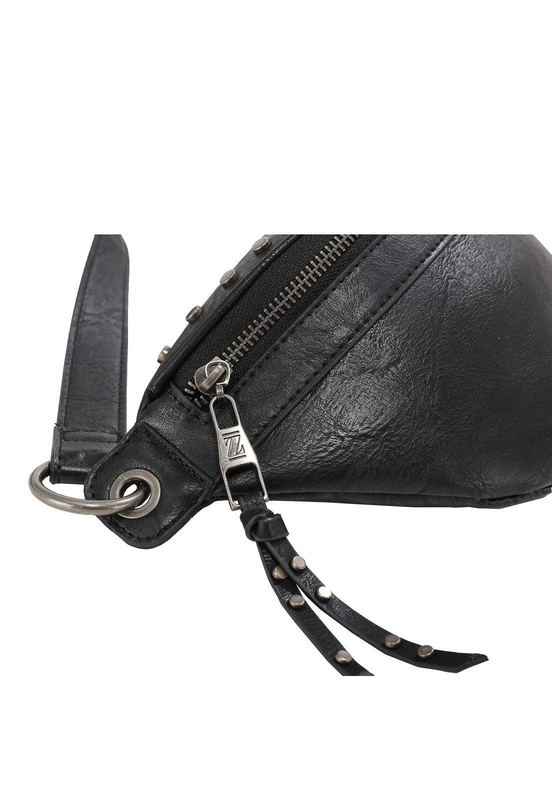 Banano Mujer Negro Zappa-5